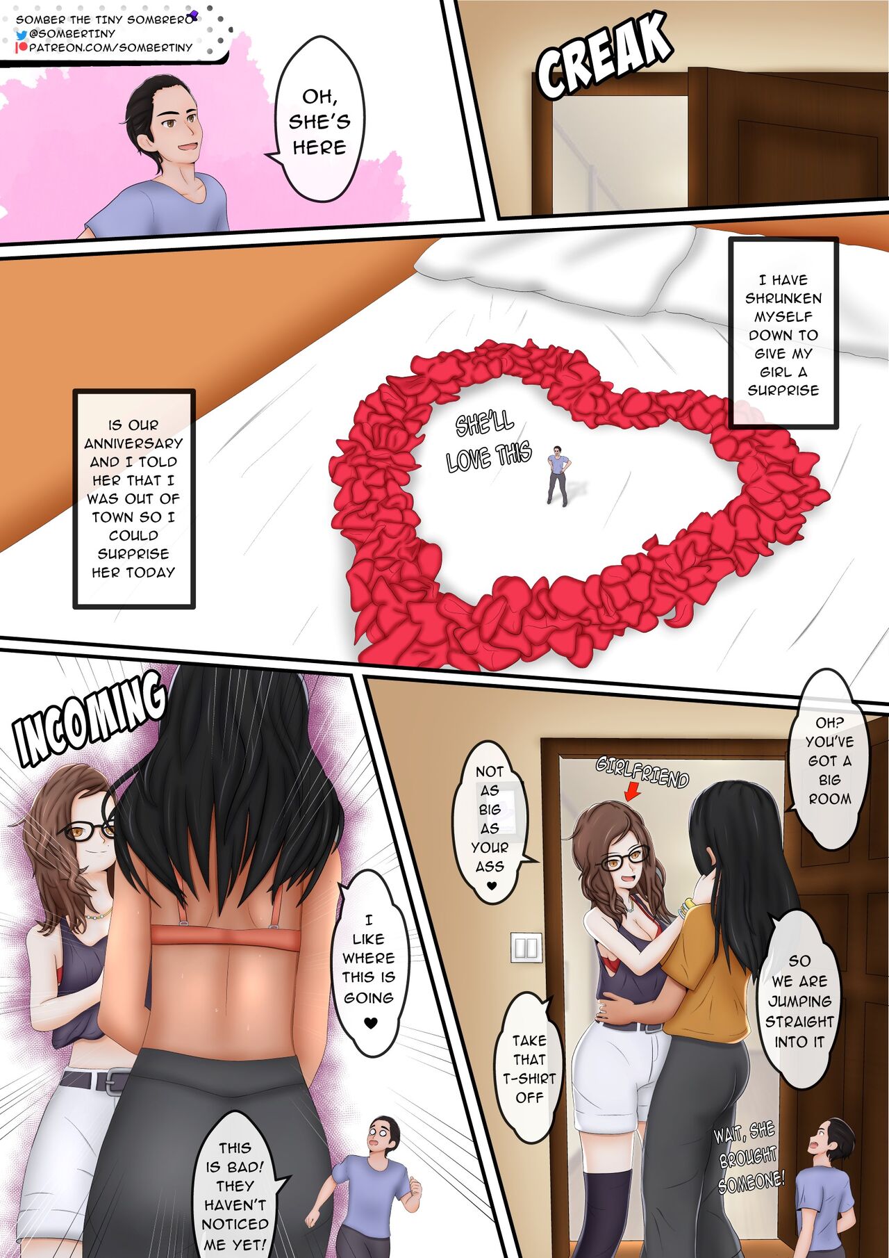 An Unexpected Threesome Page 1 Comic Porn XXX