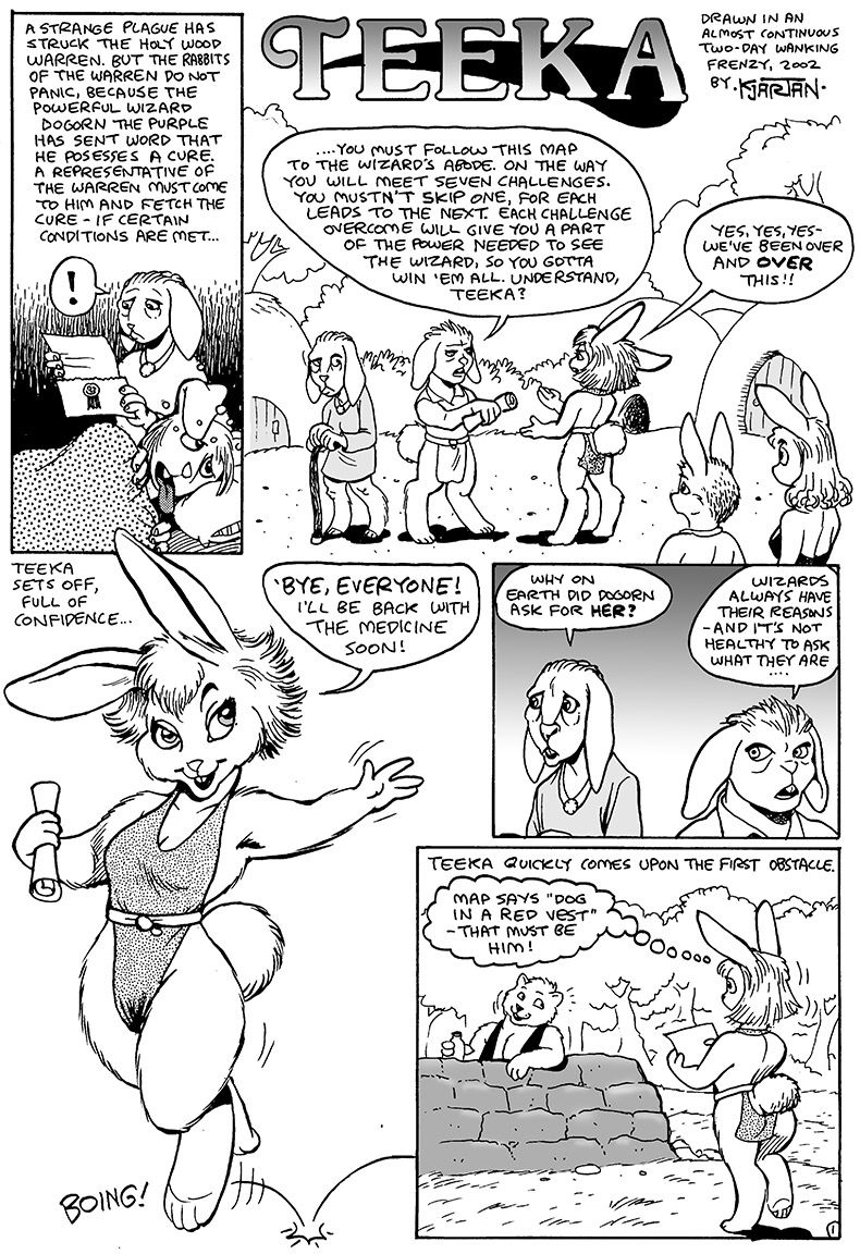 The Adventures of Teeka & Doctor Dee page 1 full