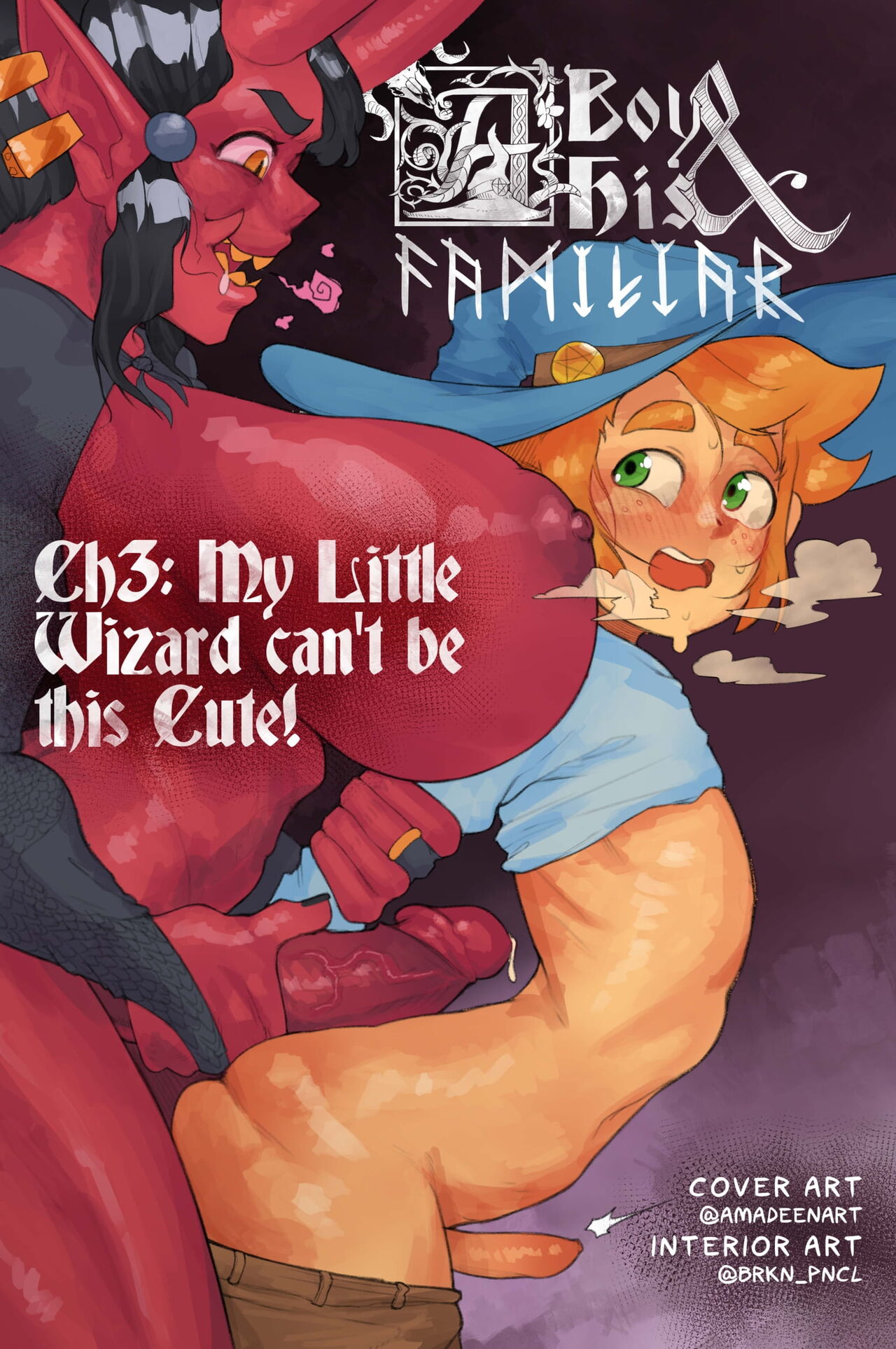 A Boy & His Familiar | Ch.3: My Little Wizard can't be this Cute! page 1 full