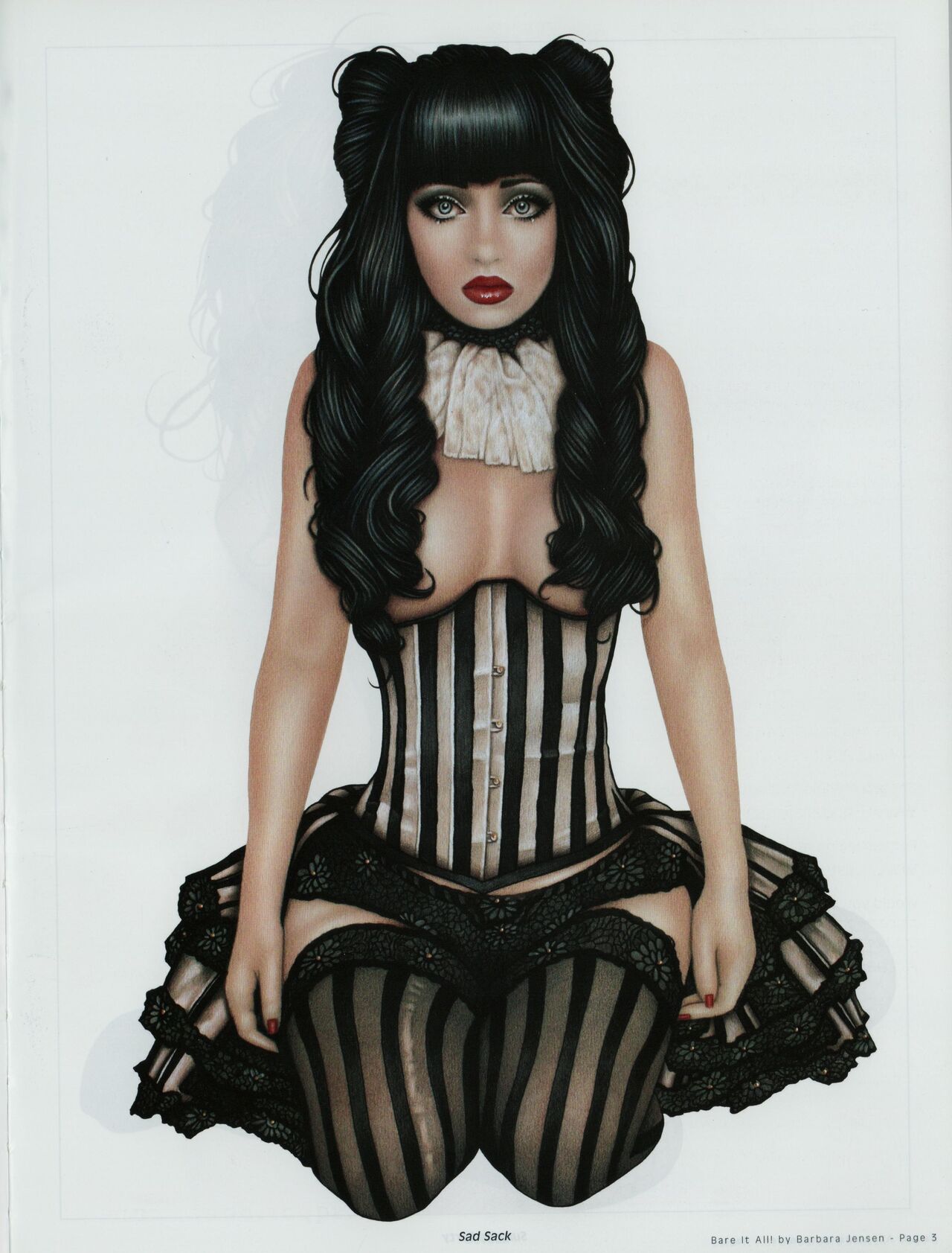 Bare It All! - Revealing Pin-Ups by Barbara Jensen page 4 full
