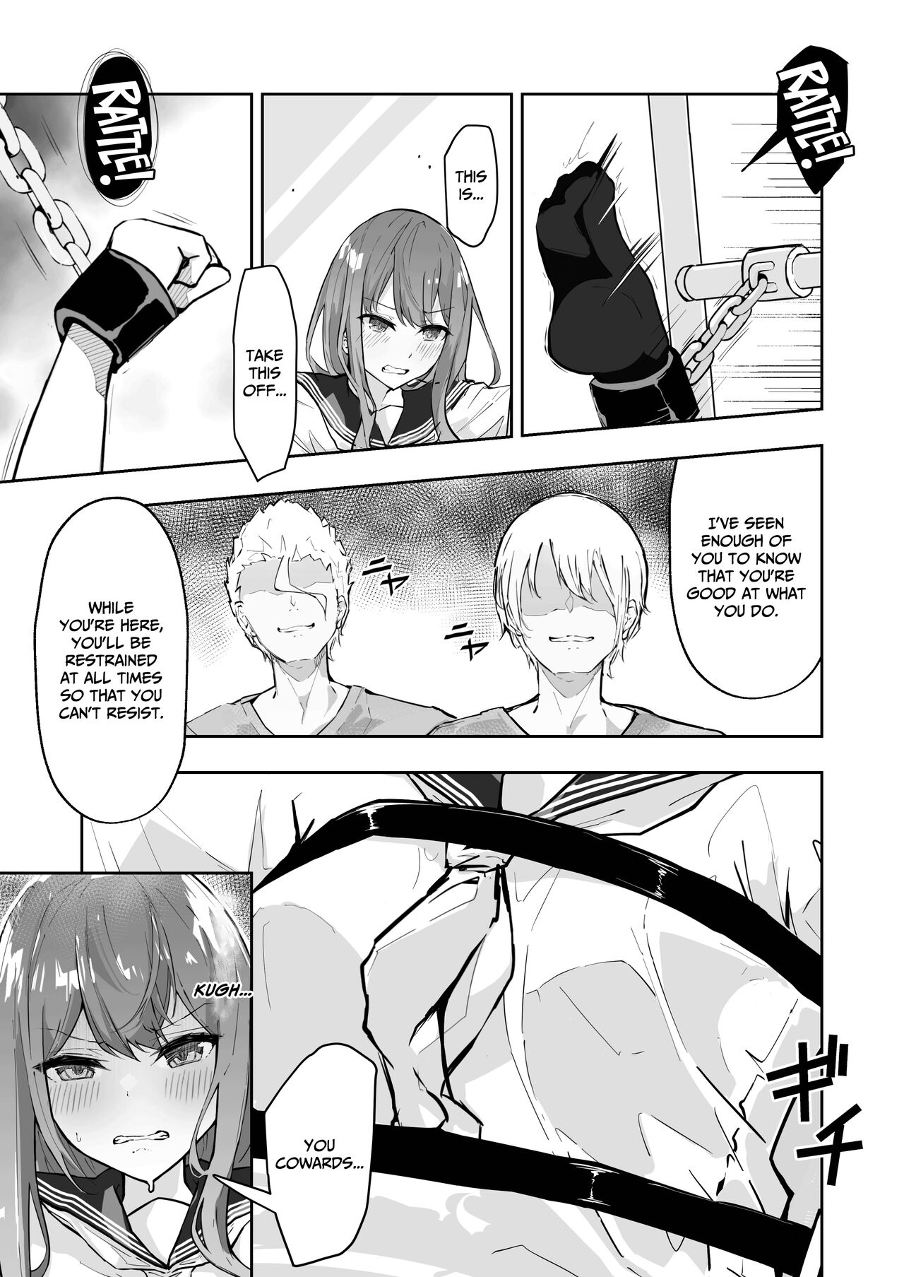 JK Kuppuku Kousoku 2 ~Aikidou Shoujo ga Maketa Hi~ page 3 full
