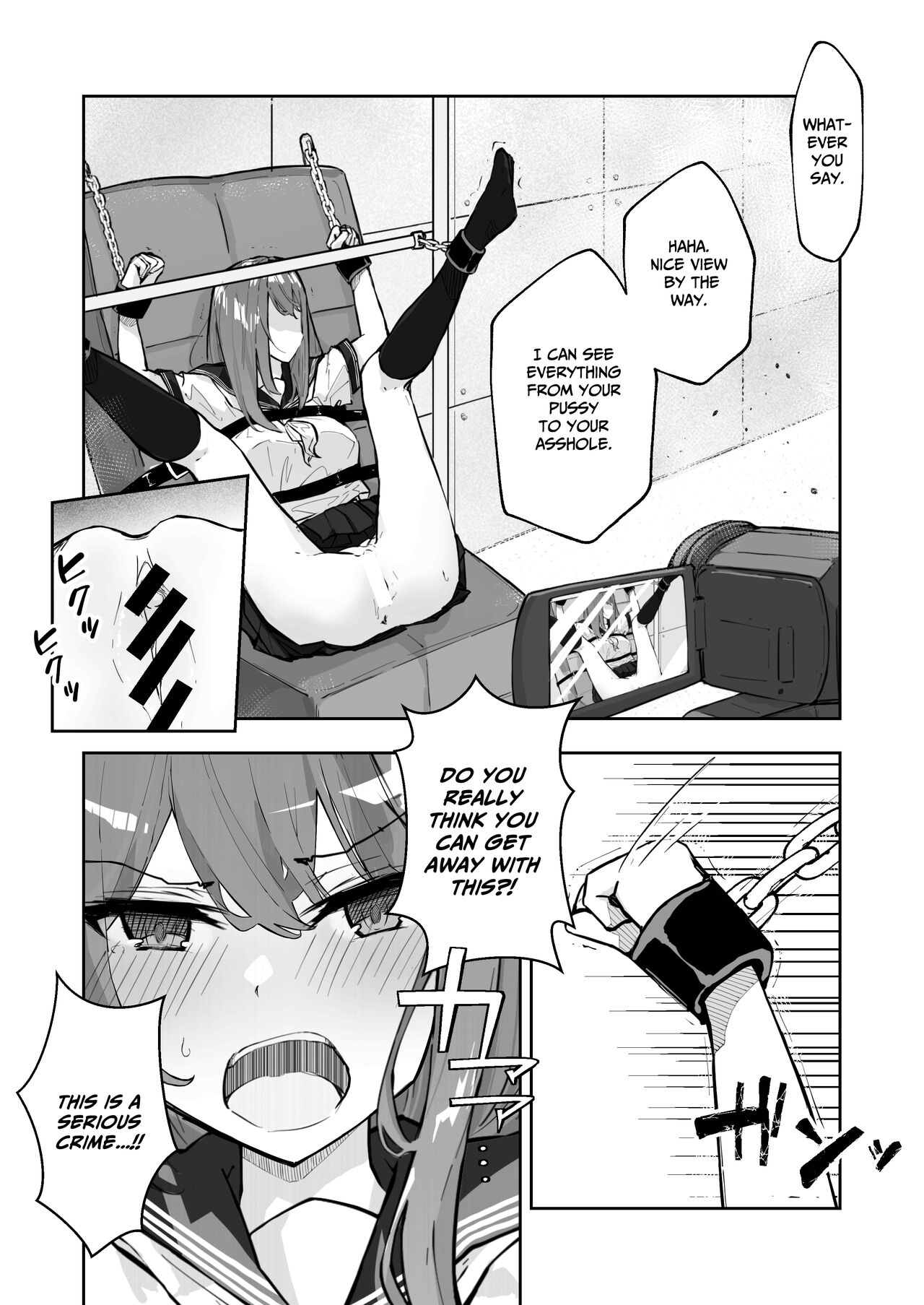 JK Kuppuku Kousoku 2 ~Aikidou Shoujo ga Maketa Hi~ page 4 full