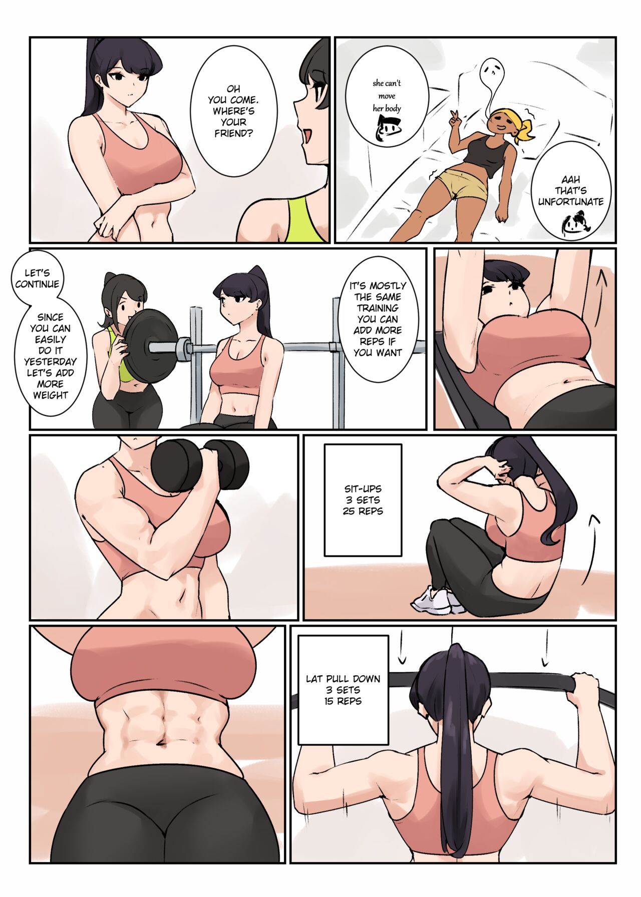 Komi Shouko Comic page 6 full