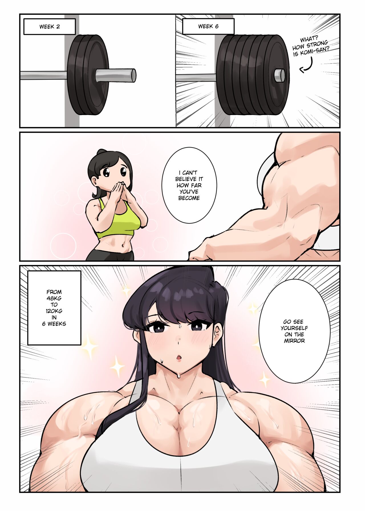 Komi Shouko Comic page 8 full