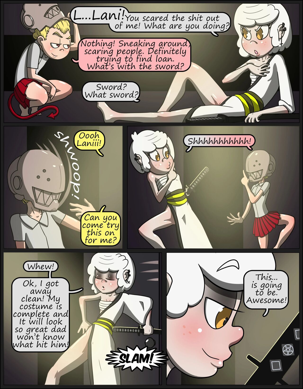 Costume Time   - english page 9 full