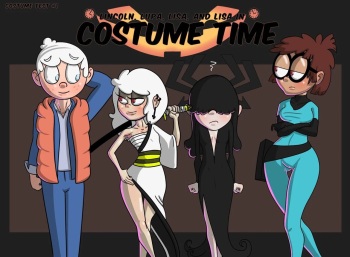 Costume Time (The Loud House) [MedullaMind] - english cover