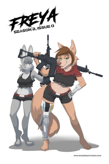 [JenTheMouse] Lt. Freya Season 2 #0 cover