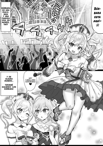 [Fuzume] Barbara ga Venti ni Netorareru Hanashi (Genshin Impact) [Spanish] cover
