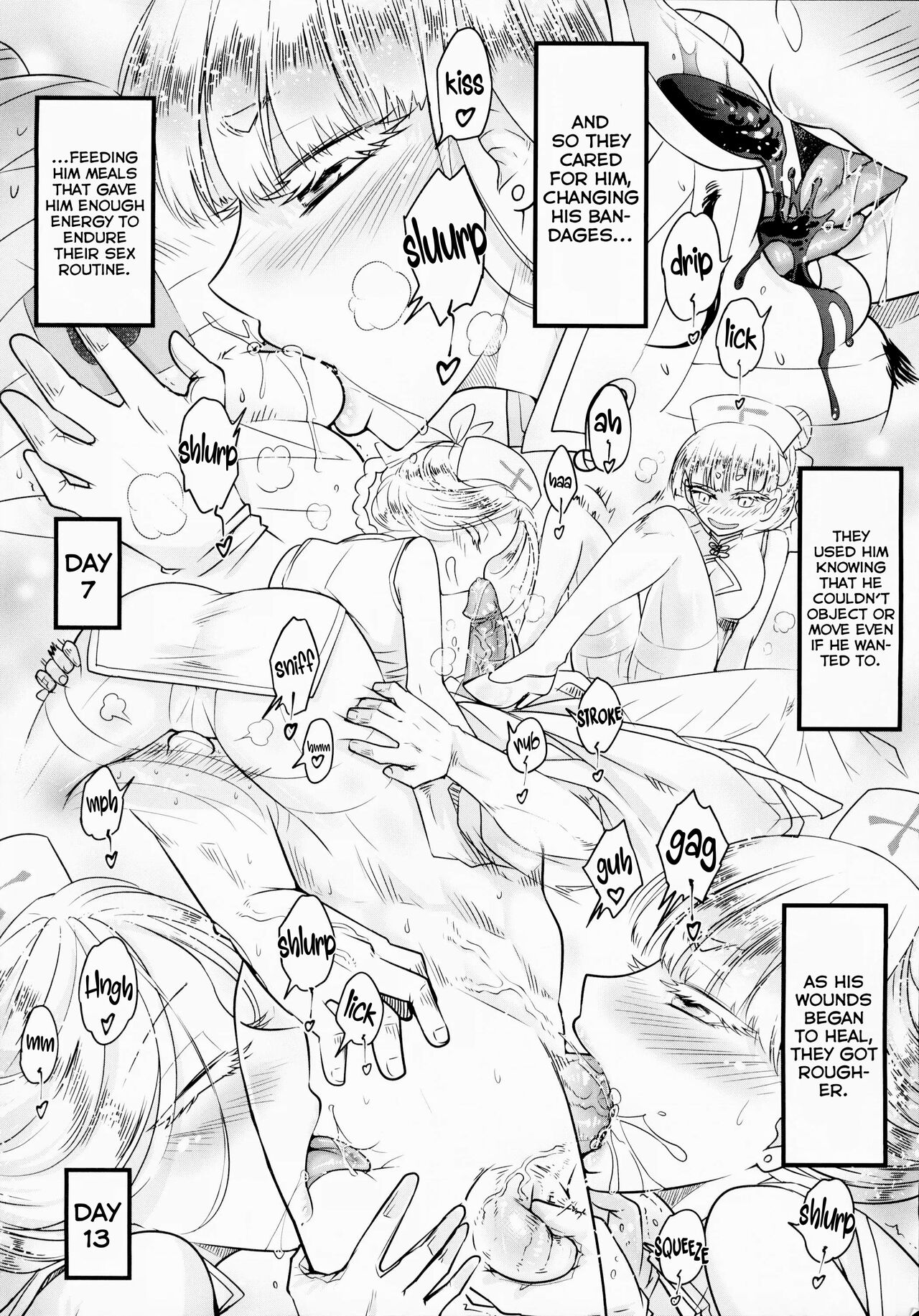 Hyakkasou 10 <<Kindan Kaigo Hakui no Kingin Sousetsu>> page 11 full