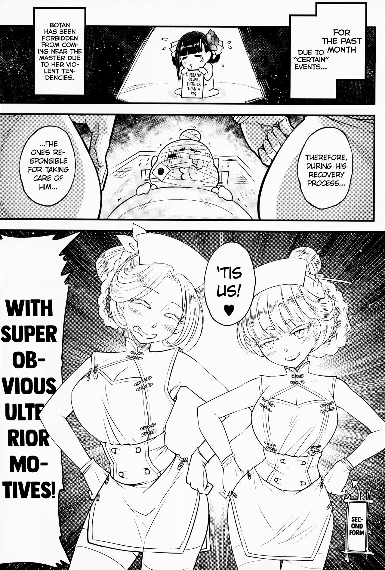 Hyakkasou 10 <<Kindan Kaigo Hakui no Kingin Sousetsu>> page 2 full