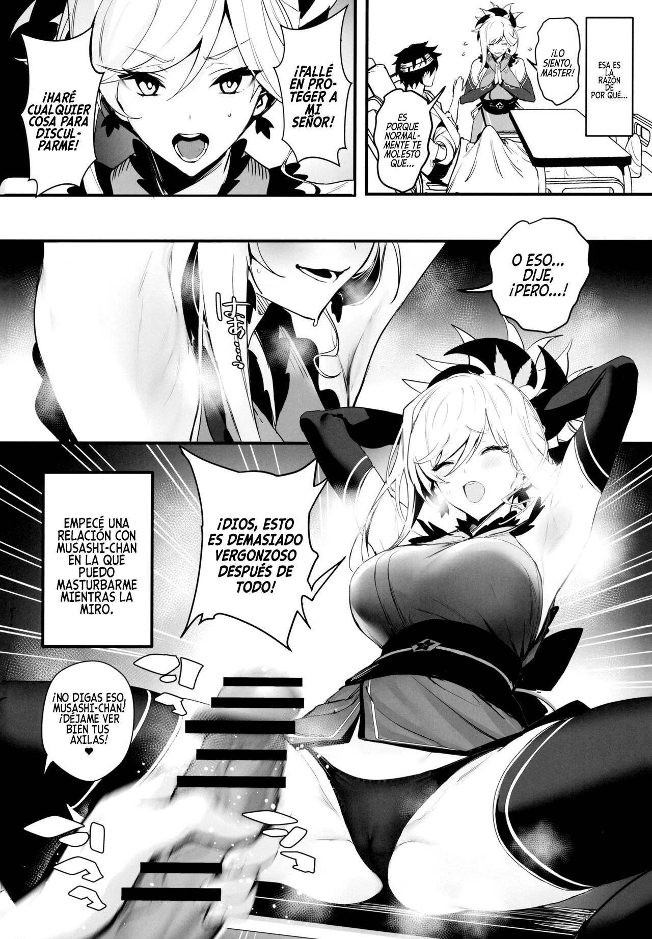 ¡ServaLove! VOL.02 Una Enamorada Musashi-Chan Sin Experiencia Es Derrotada Con Tortura de Pezones Y Sexo Amoroso page 3 full