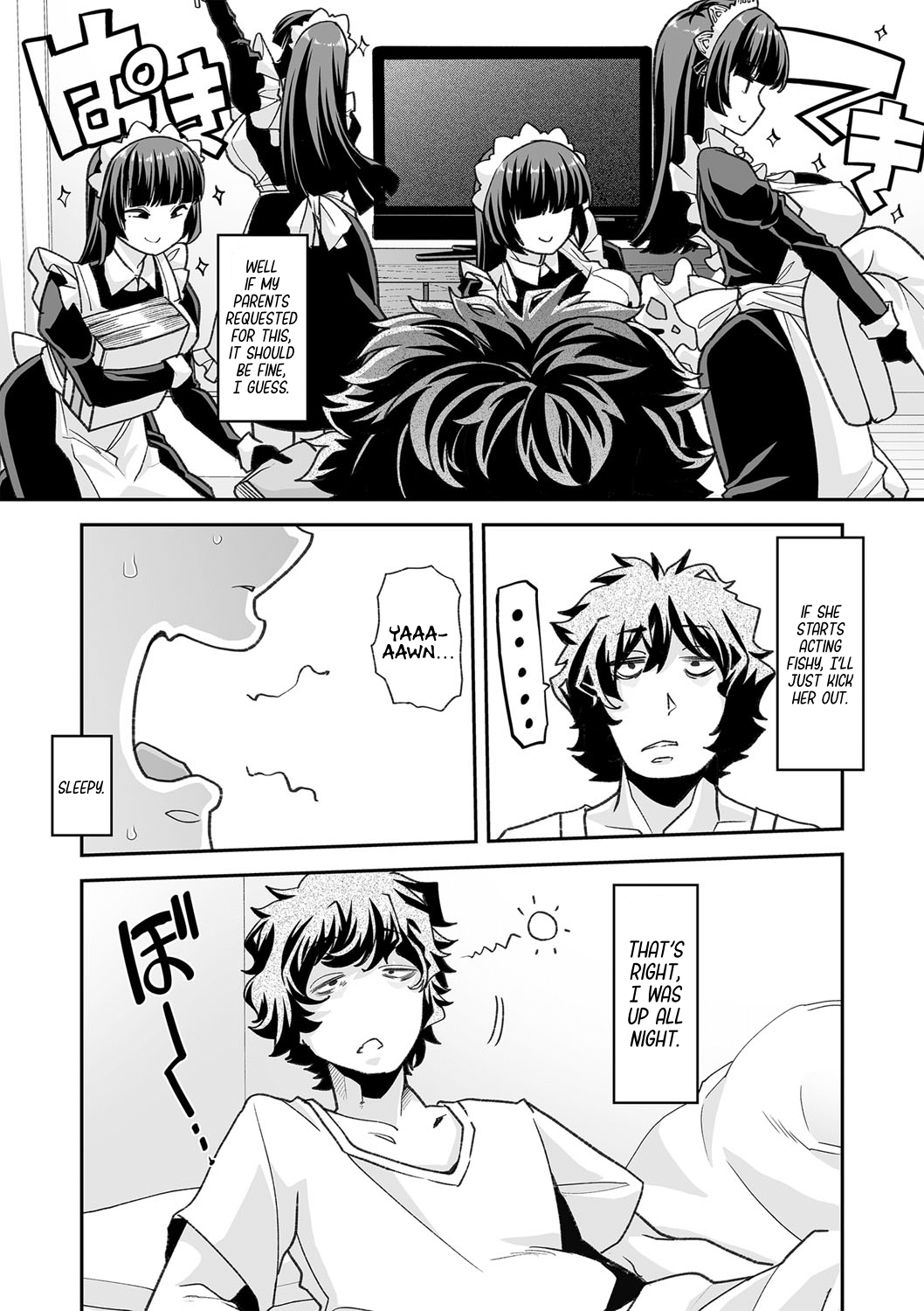 Haken Babu Sapo Aoi-san | Maid Express Aoi-san page 6 full