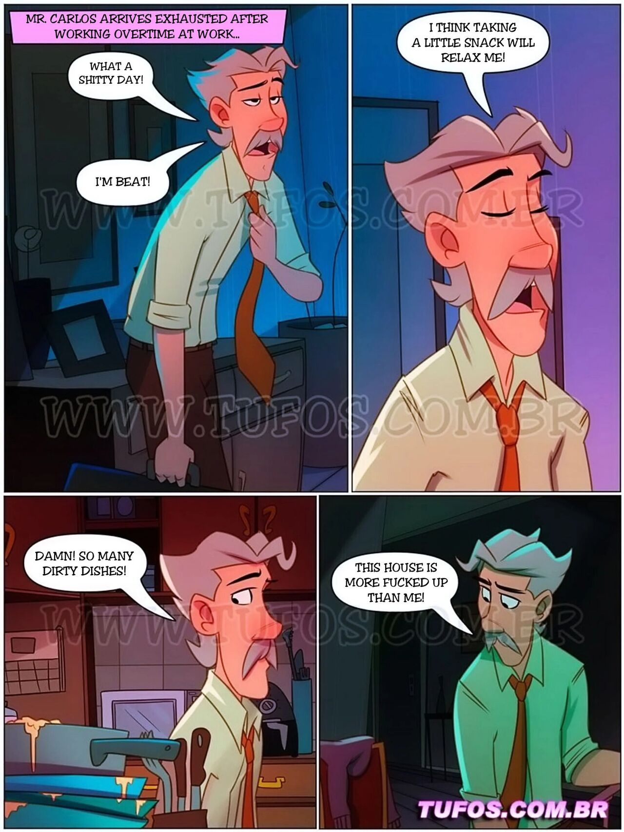 As 4 Sacanas  - 3 - english page 2 full