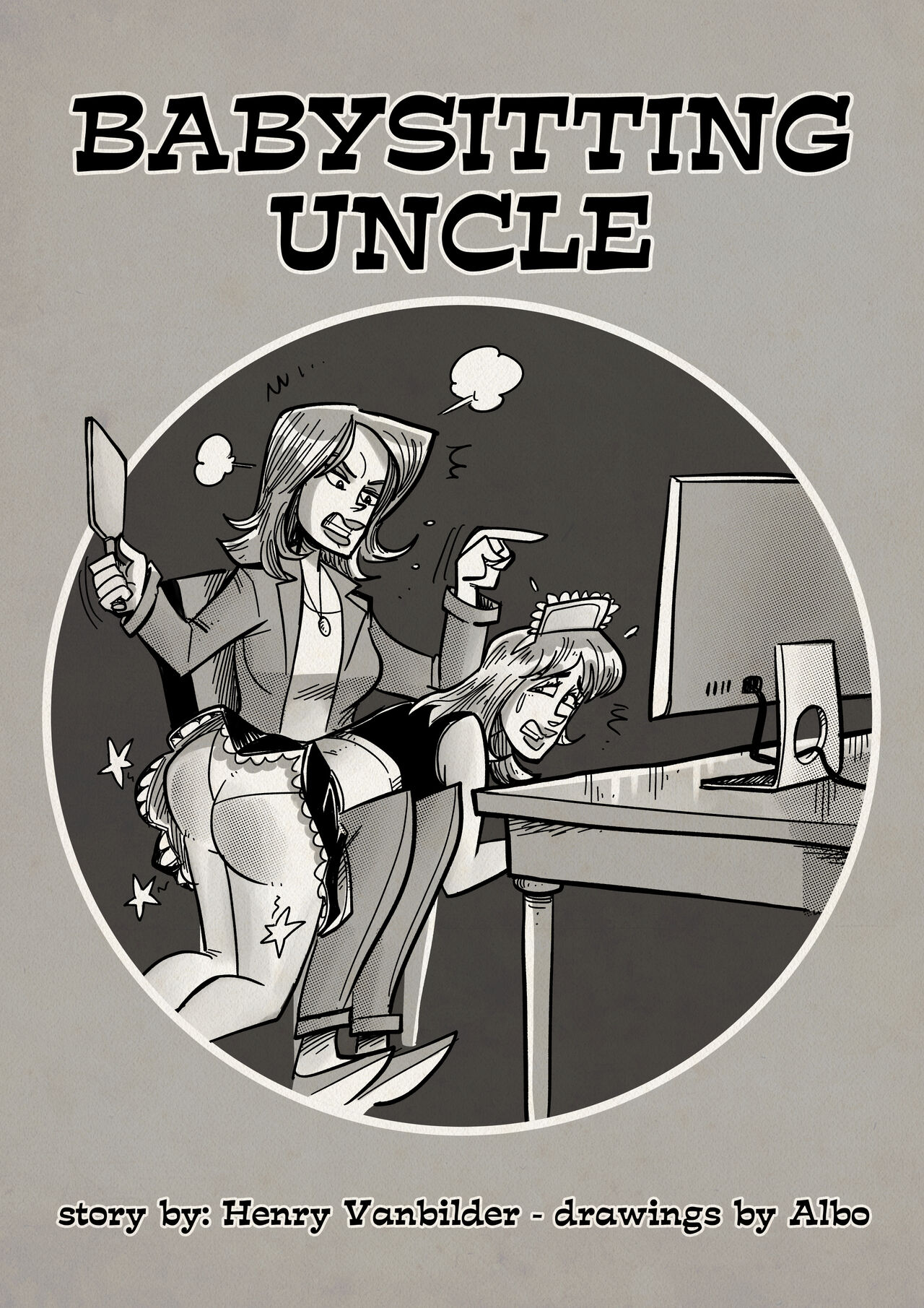 Babysitting Uncle! page 1 full