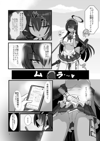 [bunsan] Karin to Honki Kozukuri (Blue Archive) cover