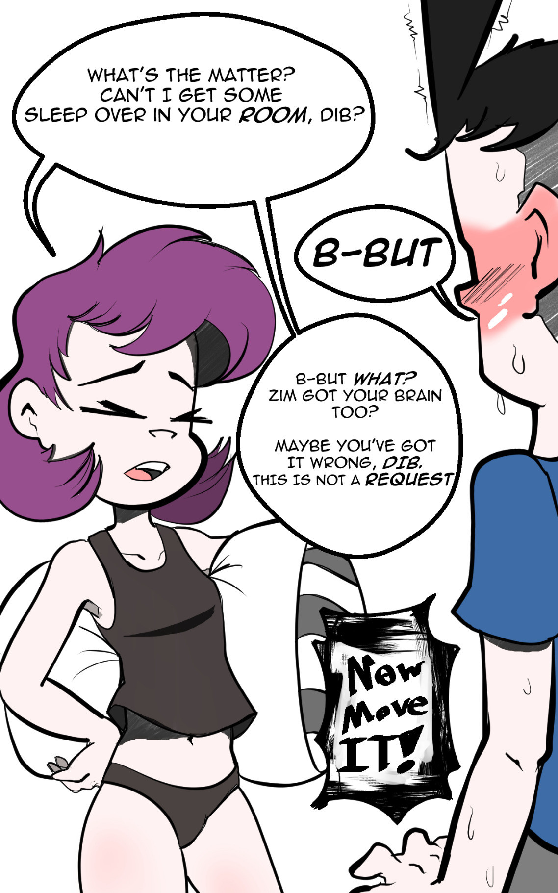 Gaz Sleep Over page 1 full