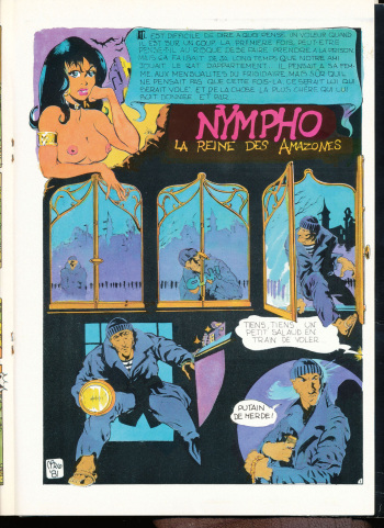 [Macro Aliotta] Nympho, la Reine des Amazones (color) [French] cover