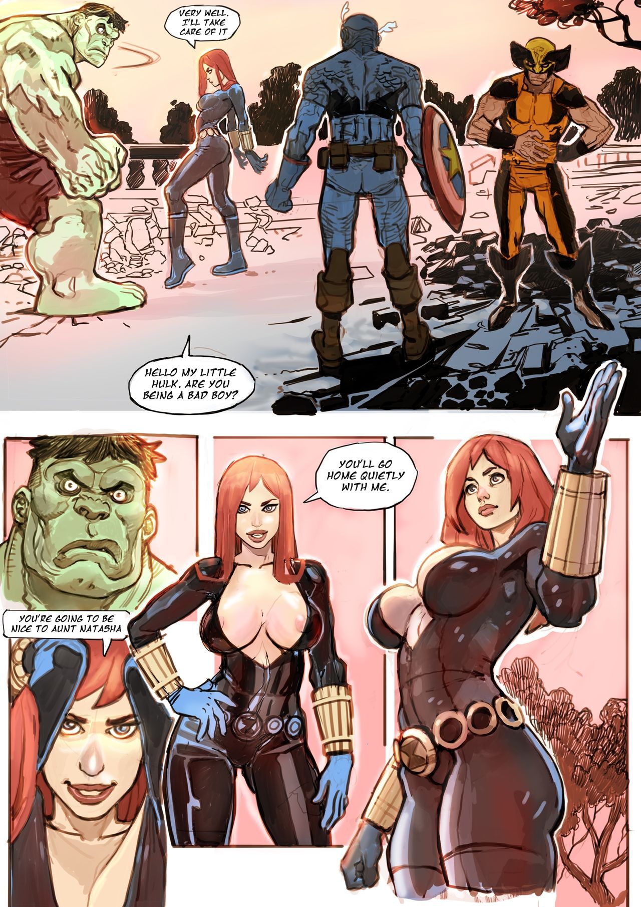 JJFrenchie - Marvel Story page 11 full