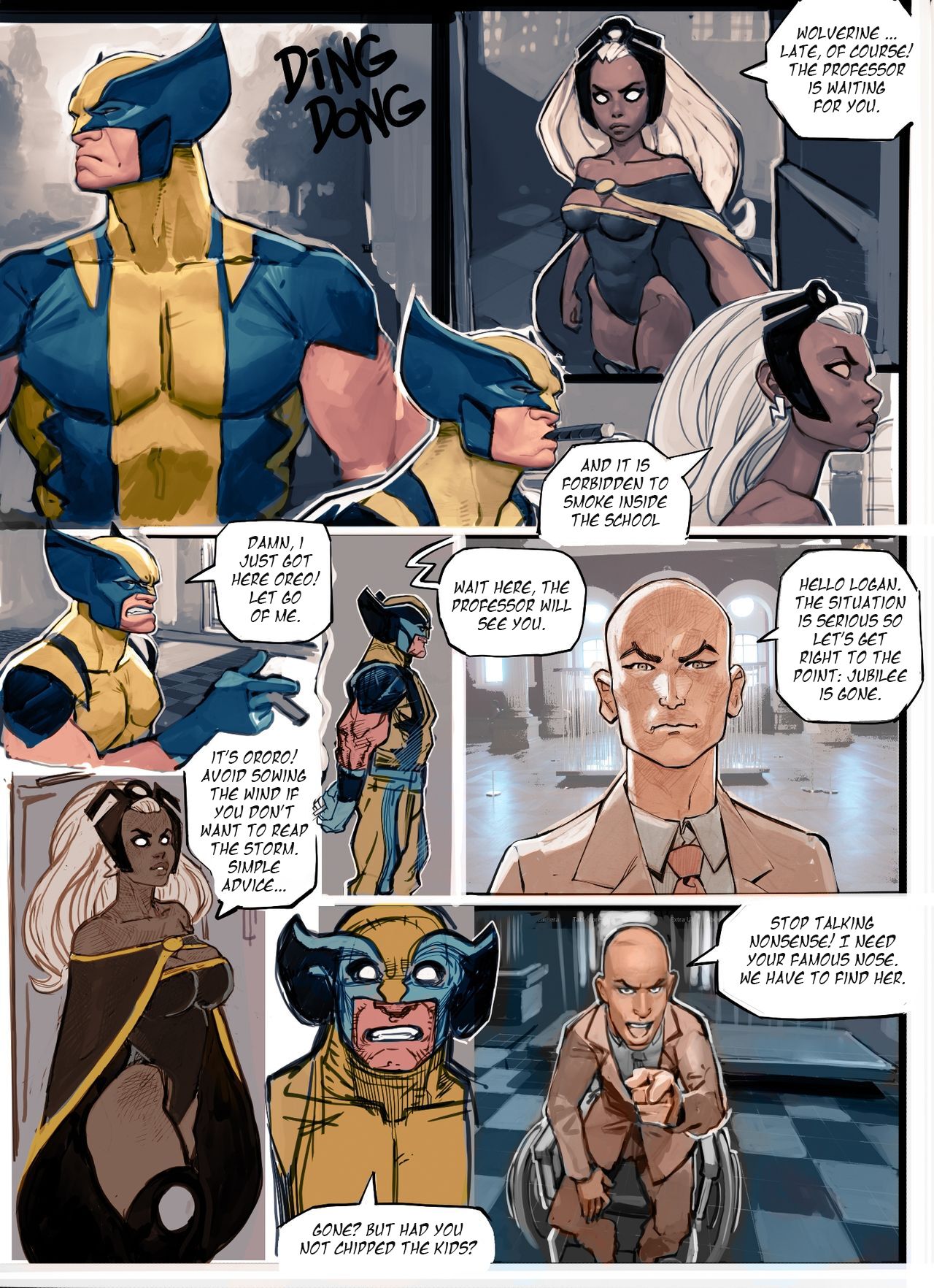 JJFrenchie - Marvel Story page 2 full