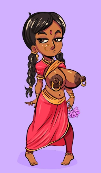 [CatONineTails] Big Boobed Brown Lolis (Ongoing) cover