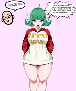Tatsumaki and Saitama