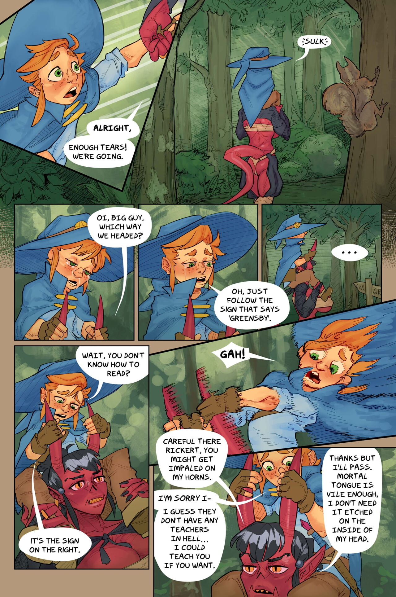 A Boy & His Familiar | Ch.2: Ill-gotten Goods page 6 full