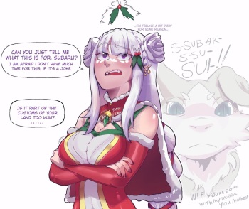 [Hentaly] Xmas comic (2021 / 2022) (Re:Zero) [English] cover