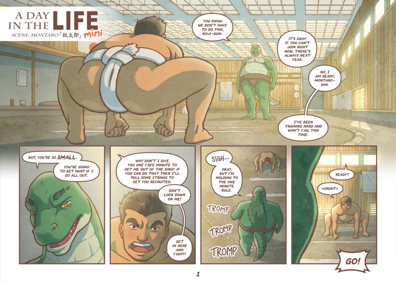 A Day in the Life: Montaro page 1 full