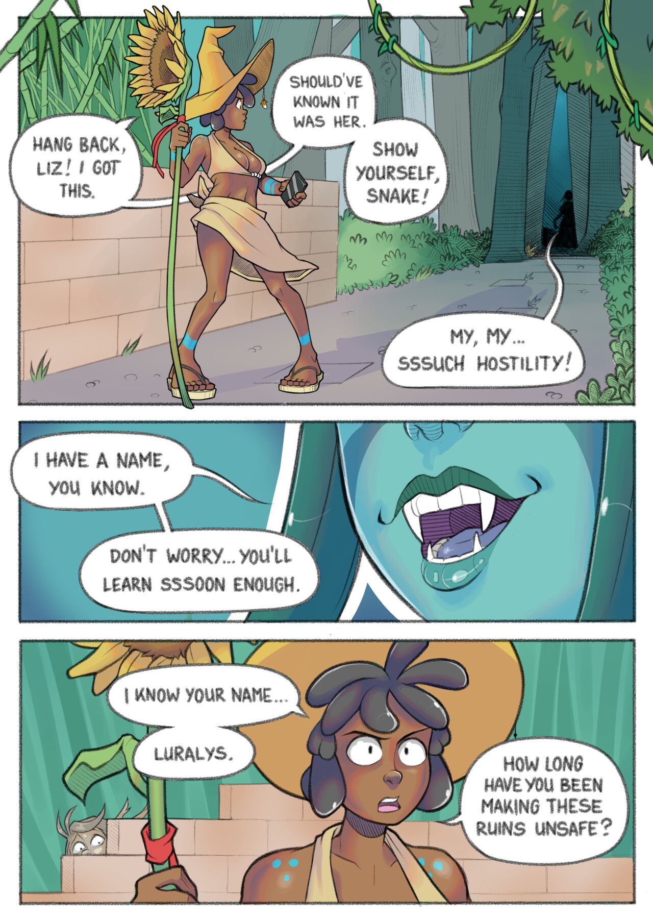 Shozayah - Lamia Hypno Comic page 5 full