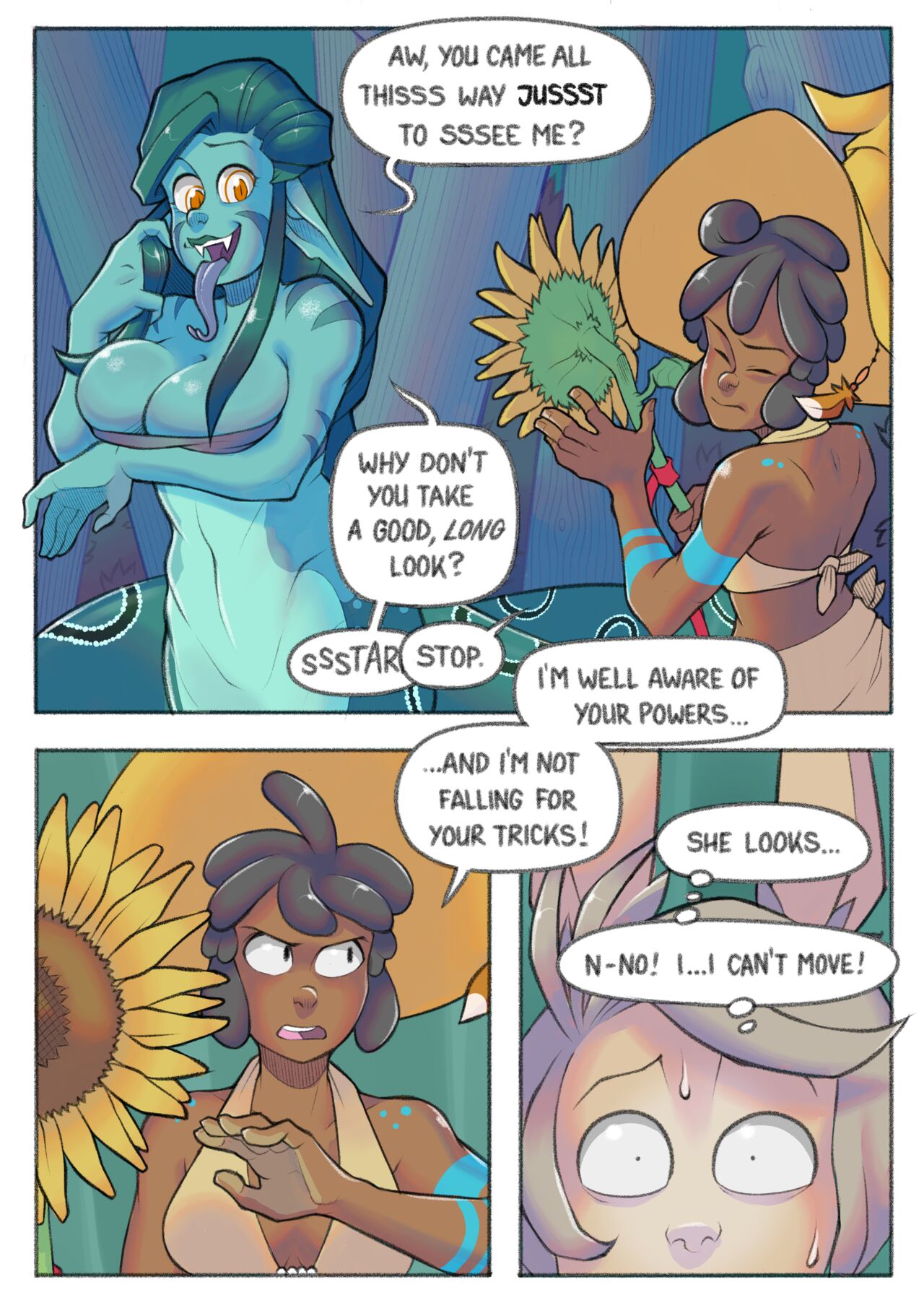 Shozayah - Lamia Hypno Comic page 7 full