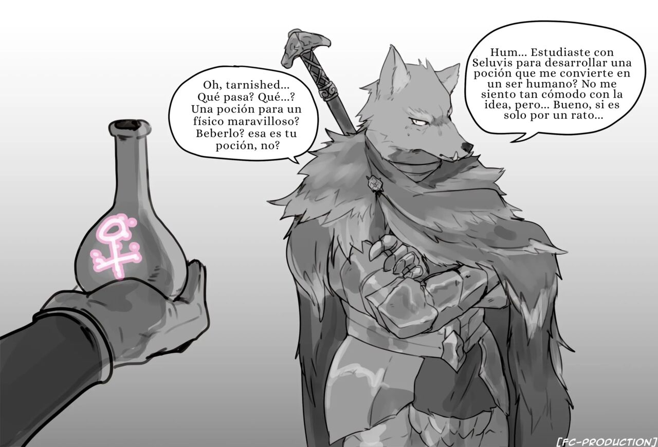 Blaidd SHE half wolf page 1 full