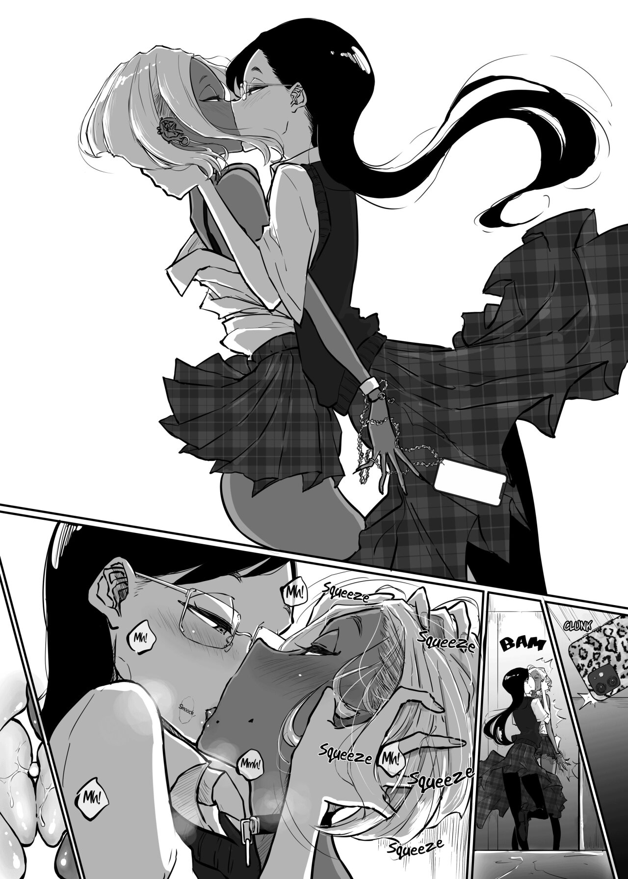 Sparta Sensei ga Oshiego no Bitch Gal ni Ecchi na Koto Sareru Hanashi 3 page 12 full