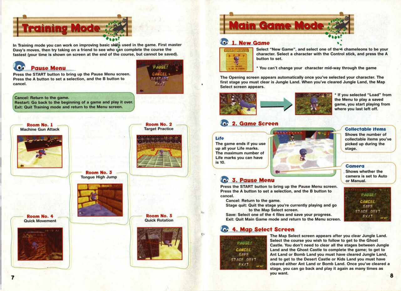 Chameleon Twist Manual page 5 full