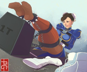 [PGRatedSlasher] Pulling Her Weight ft. Chun-Li cover