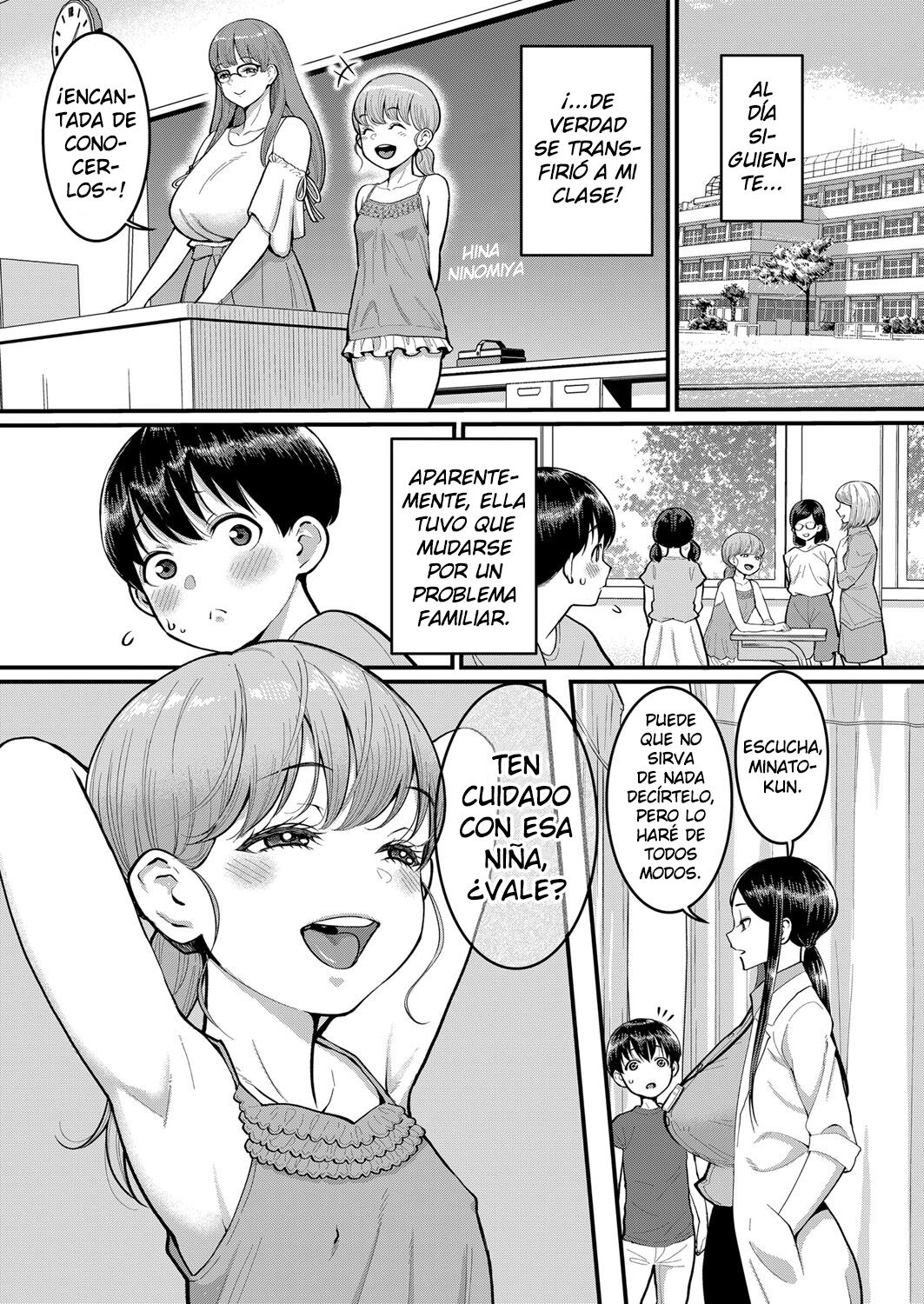 Hina wa Inran Tenkousei | Hina, La seductora estudiante transferida page 5 full