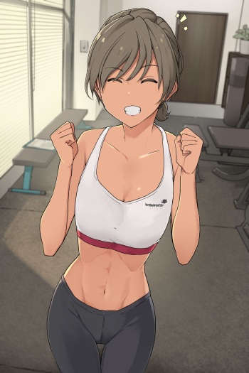 [Wakamatsu] Ikken Yasashisou na Personal Gym no Trainer-san ni Karada o Ijimenukareru Hanashi | A Seemingly Gentle Personal Trainer Gives My Body a Rough Workout (Part 1) [English] cover