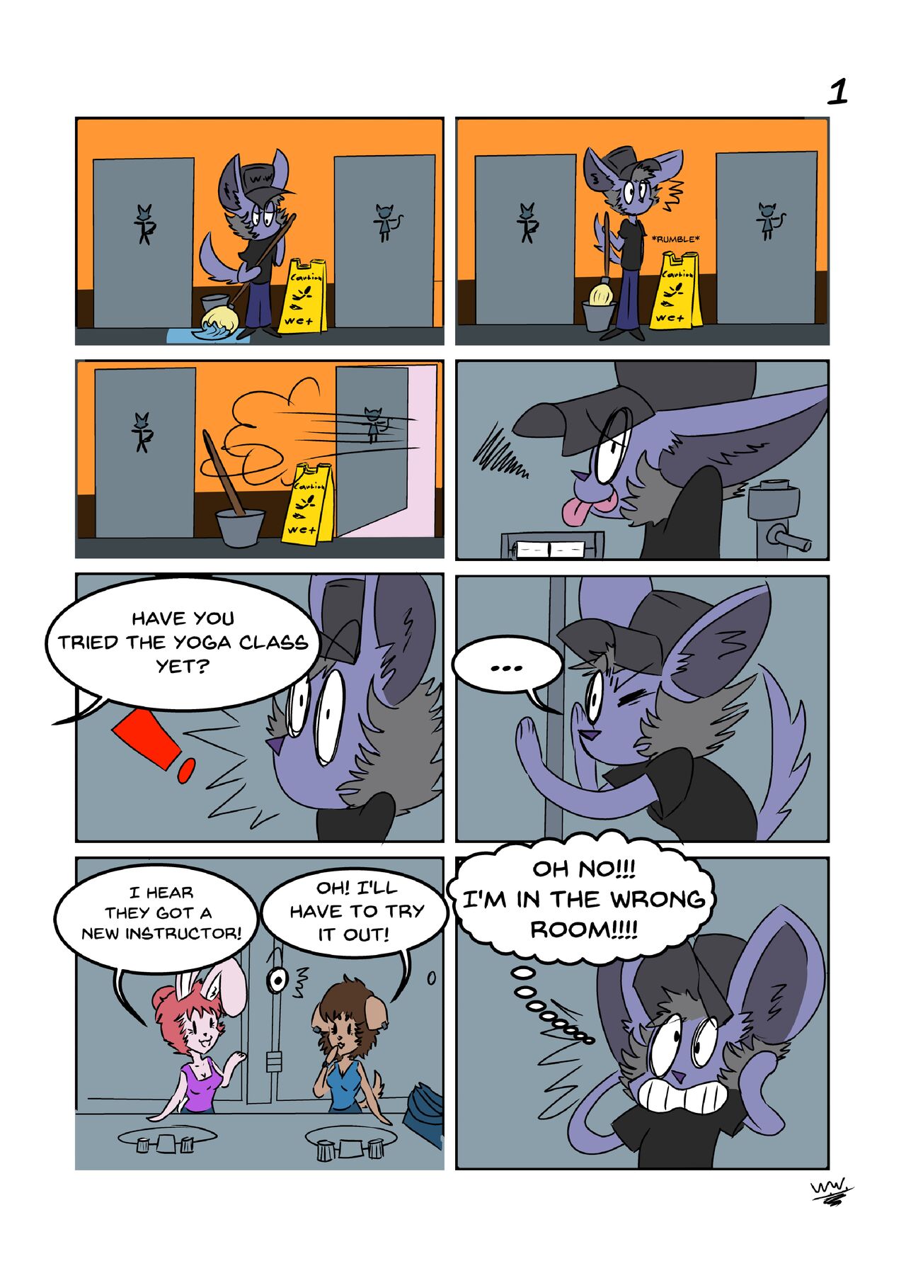 At the gym page 2 full
