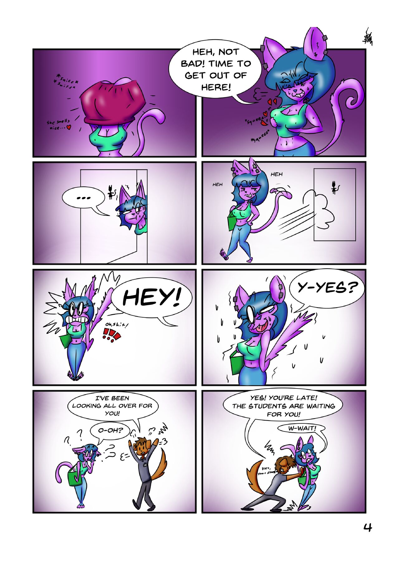 At the gym page 5 full