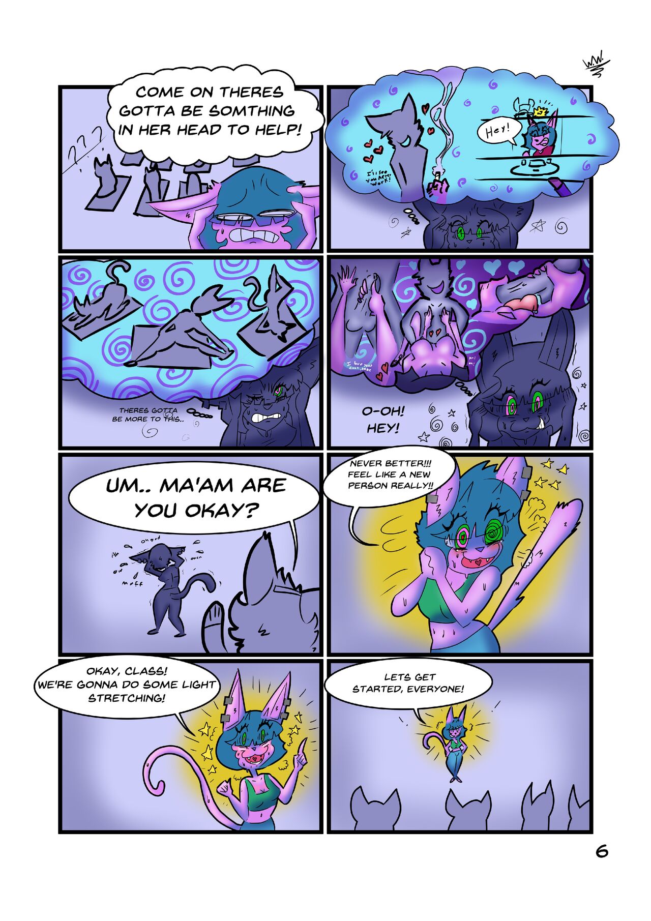 At the gym page 7 full