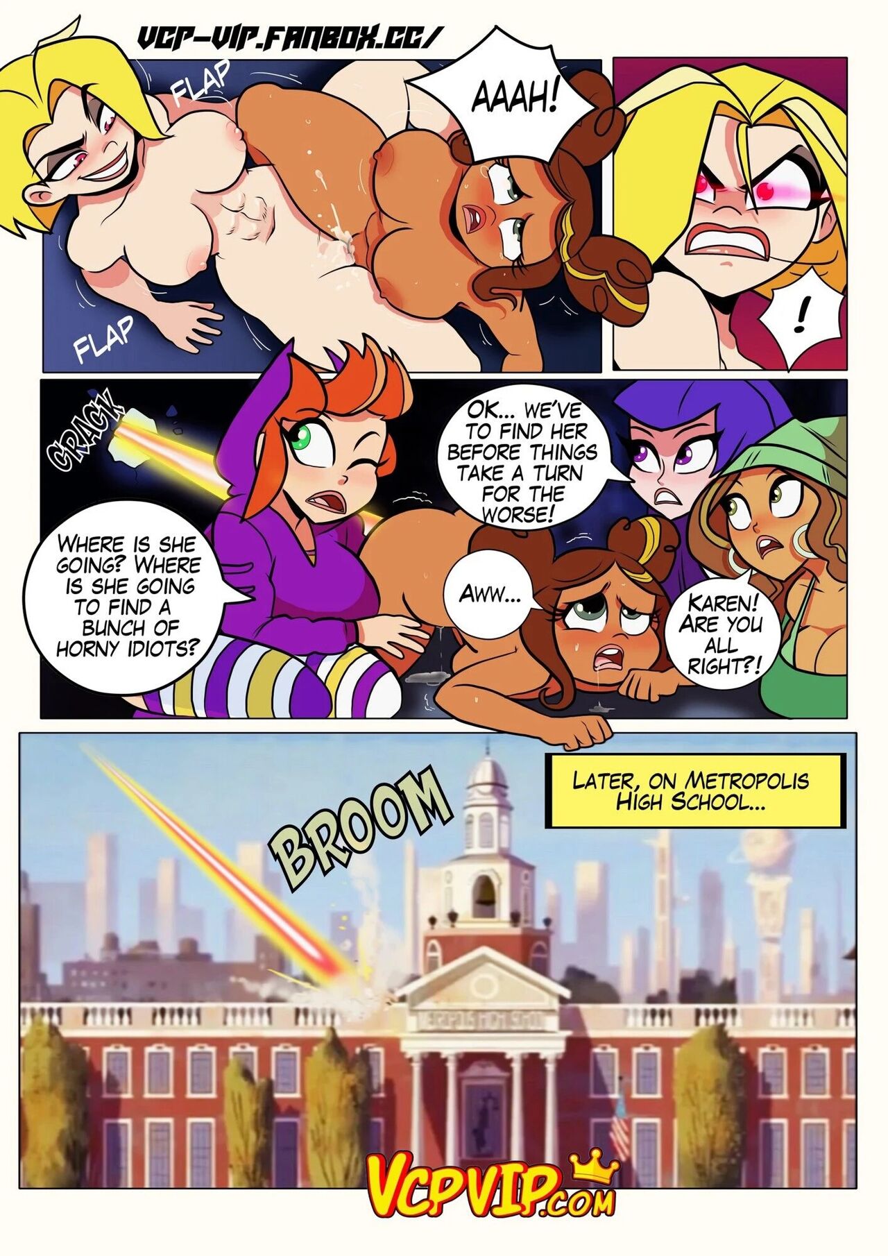 Supergirl In Heat   - english page 8 full