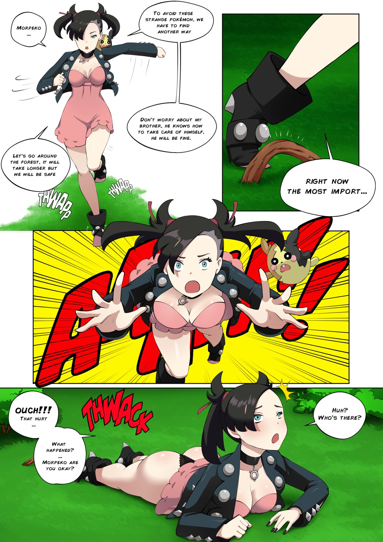 PokéMorph chapitre 01 - Marnie page 8 full