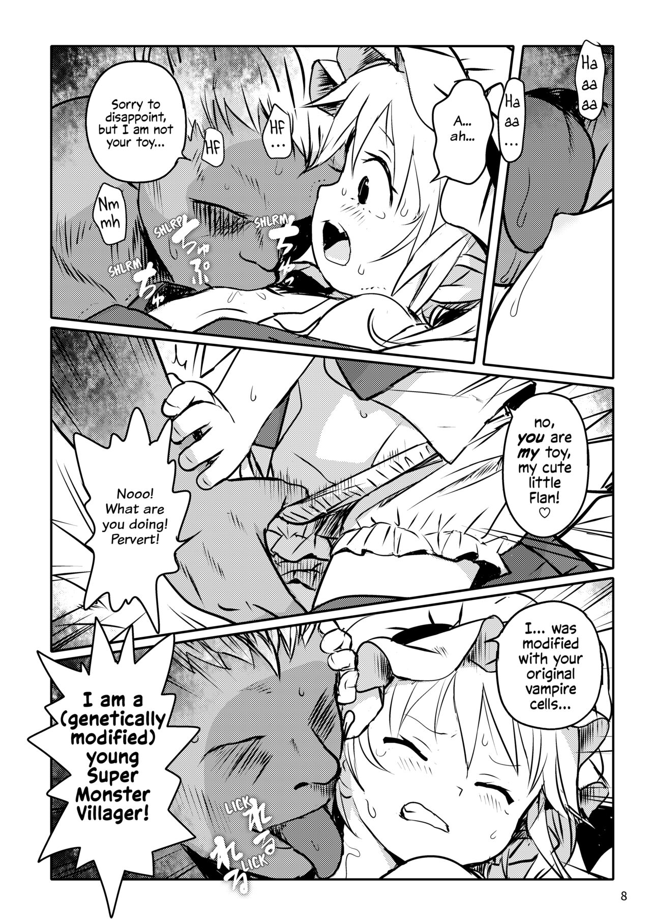 IIkodane~tsu! Flan-chan! | Aren't You a Good Girl! Little Flan! page 8 full