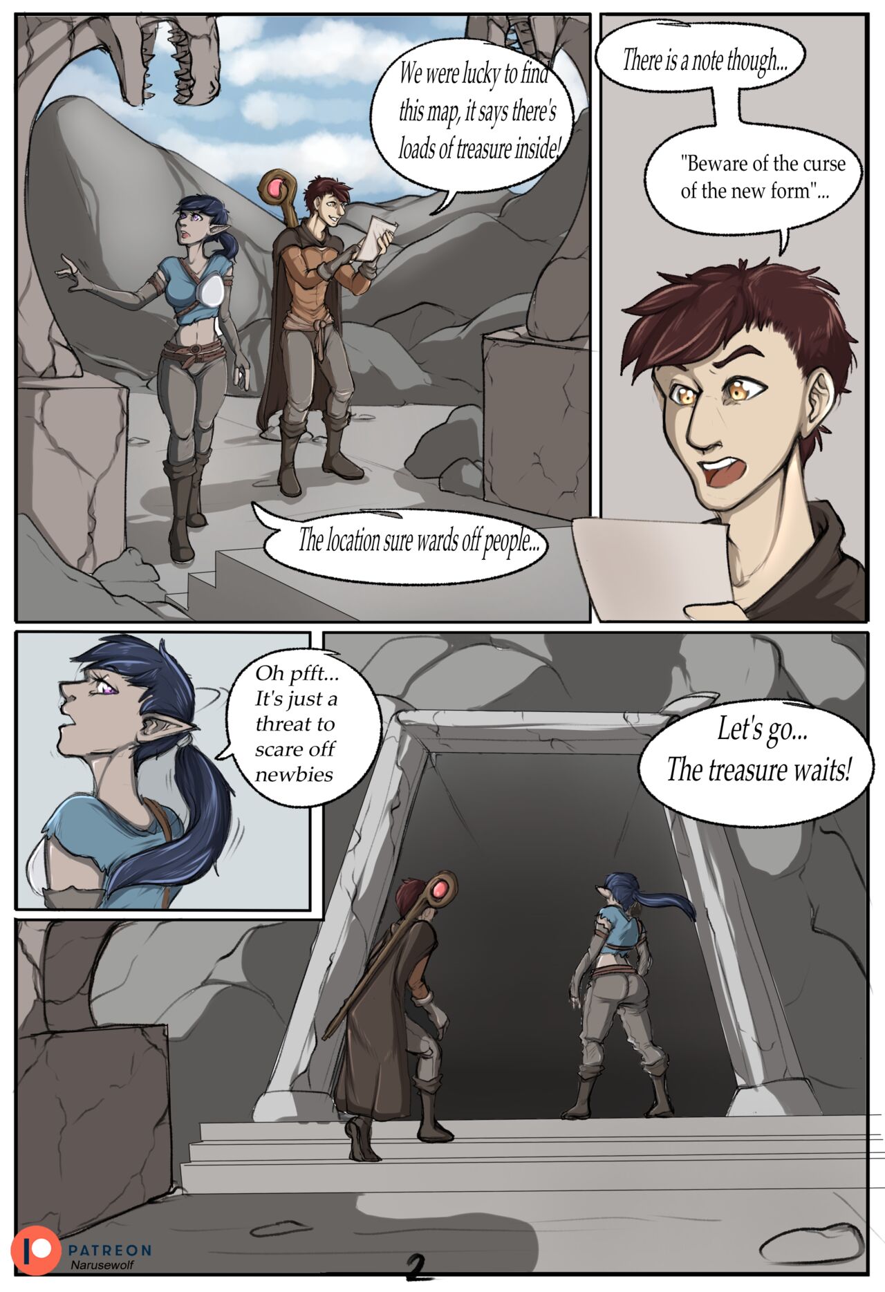 Kobold cave page 2 full