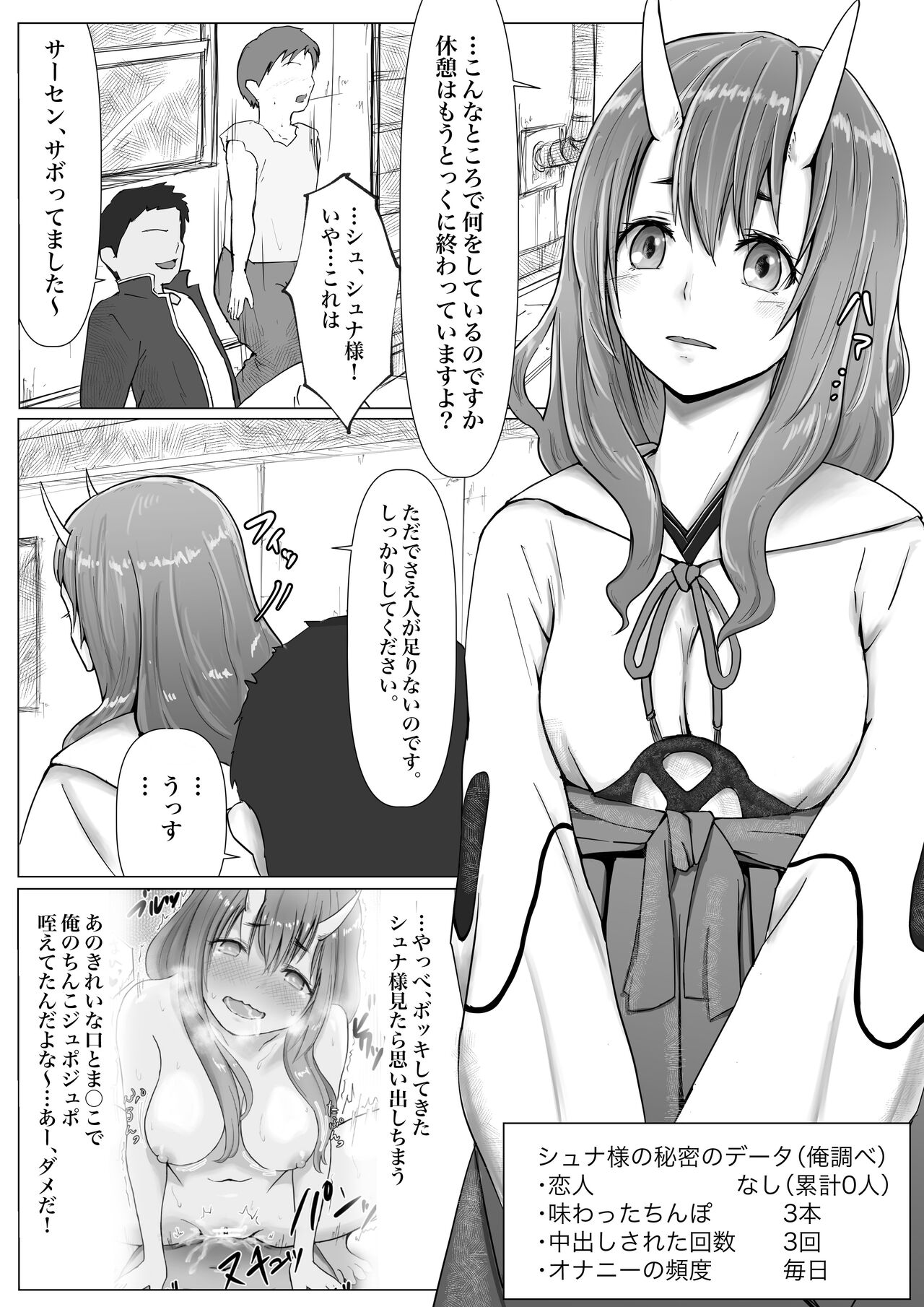 Shuna-sama no Tonikaku Eroi koto Ippai suru Hon page 4 full