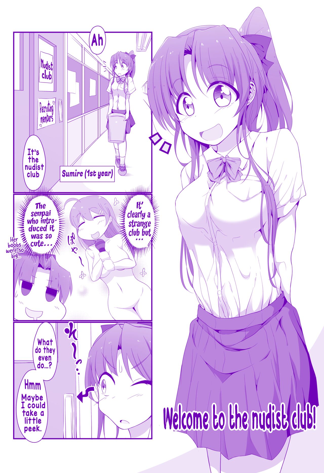 Zenrabu ni Youkoso! | Welcome to the Nudist Club! page 2 full