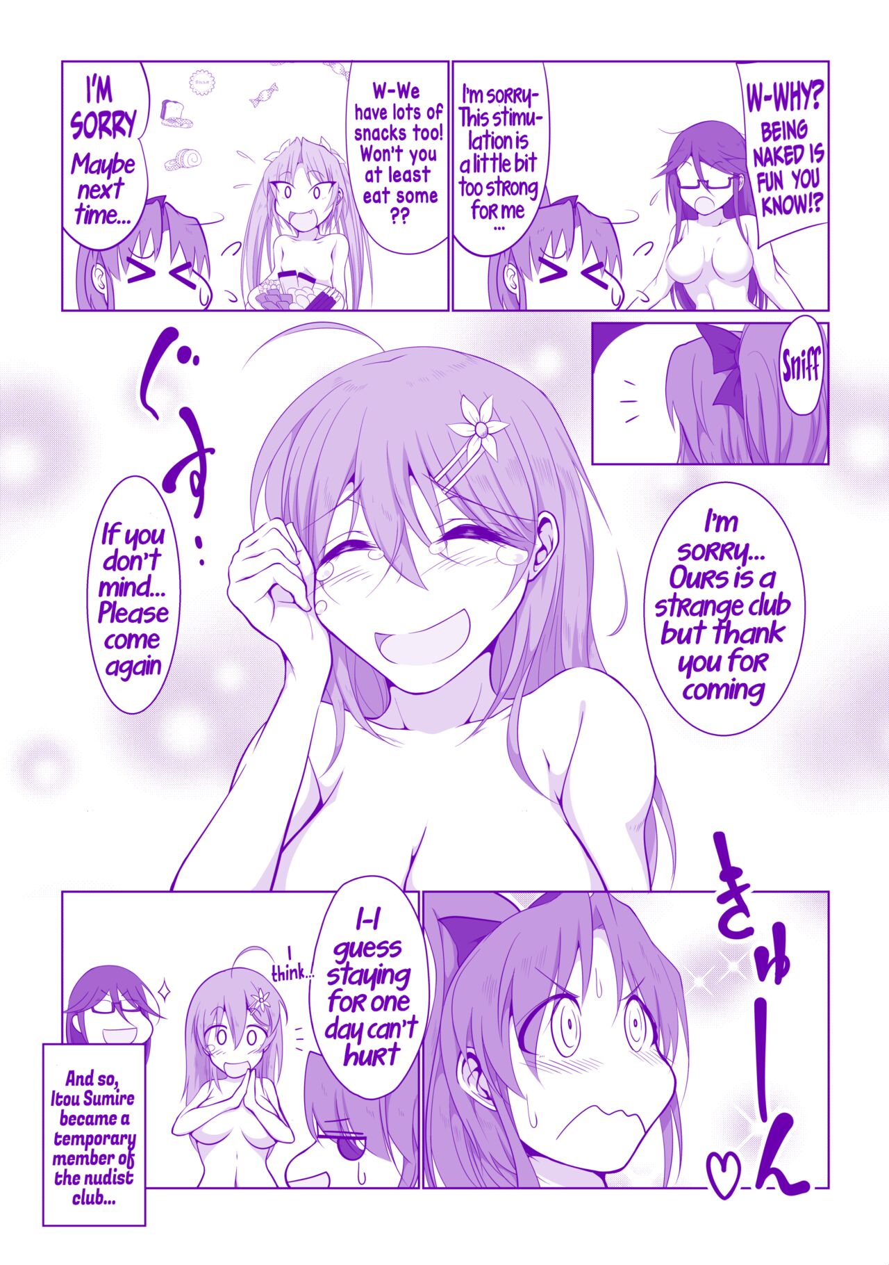 Zenrabu ni Youkoso! | Welcome to the Nudist Club! page 9 full