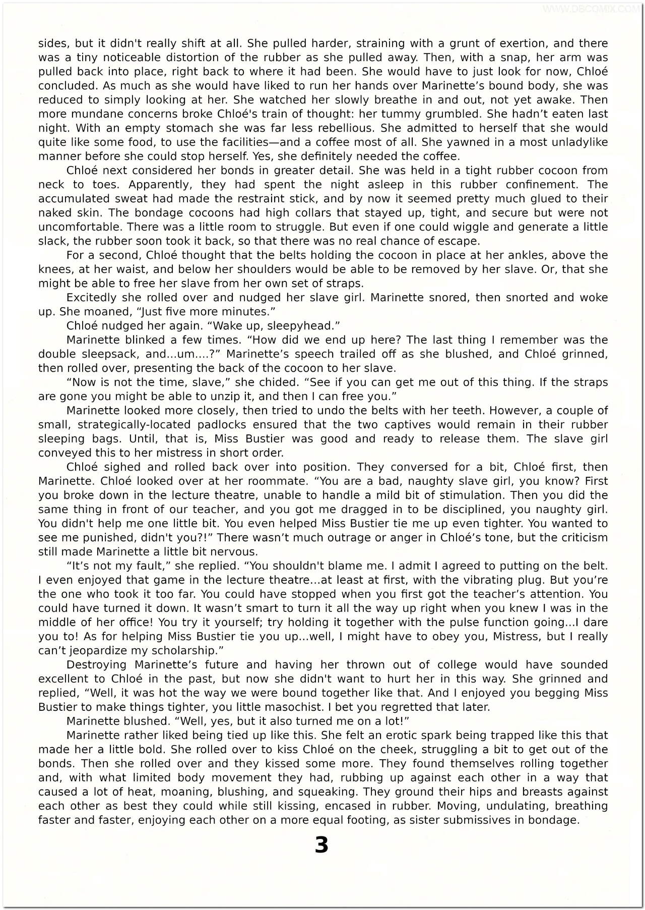 Chloe & Marinette Troubles in Art School 4 page 4 full