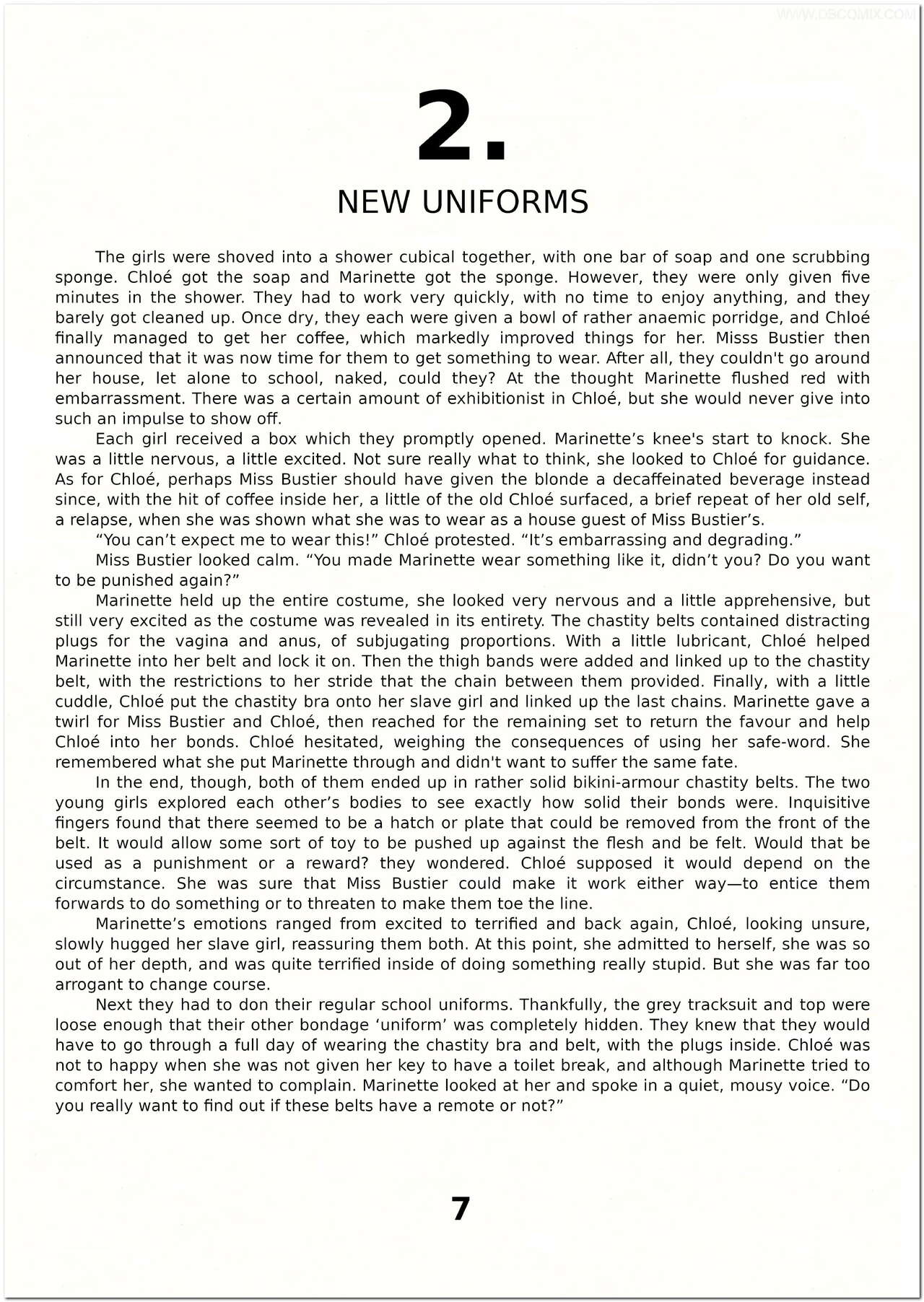 Chloe & Marinette Troubles in Art School 4 page 8 full