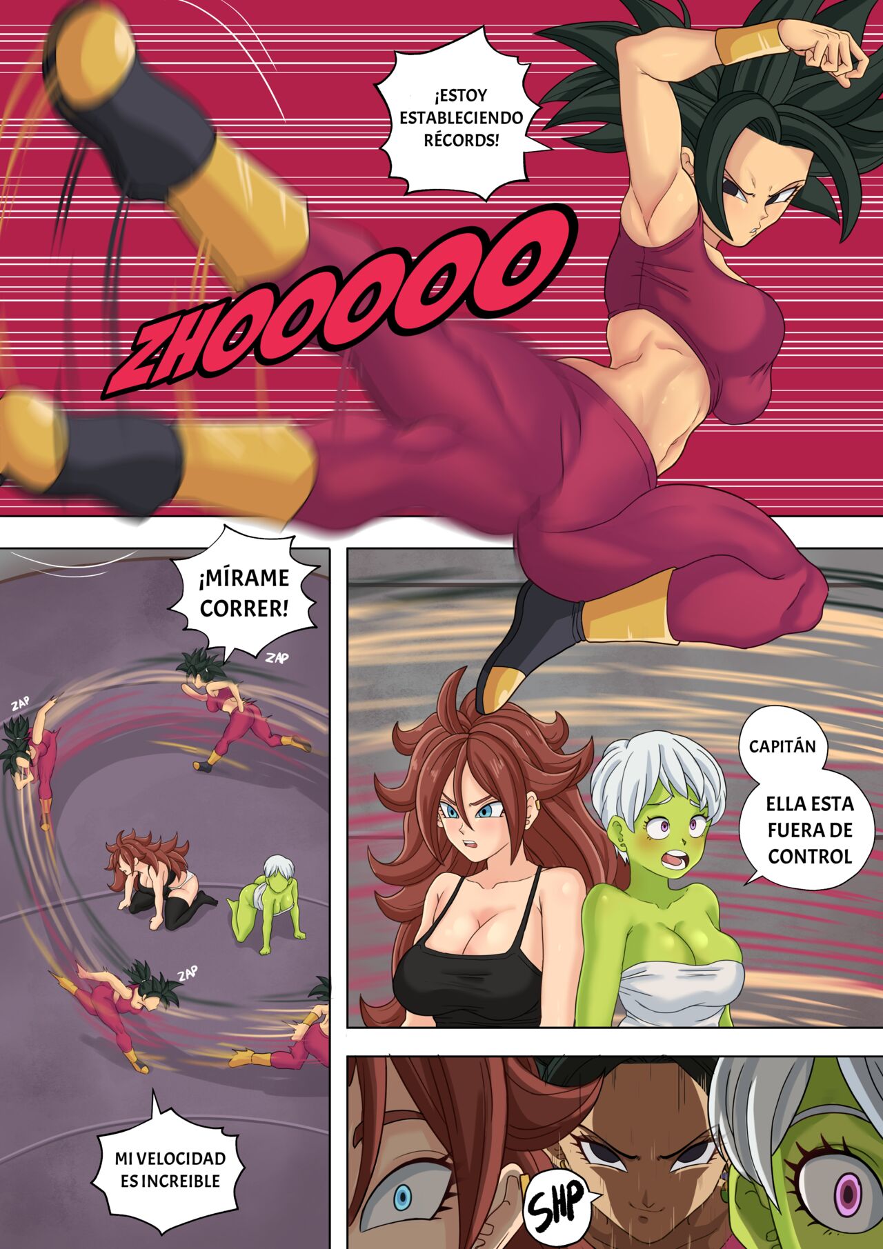 AxlexCima: The Ginyu Saga! Pt.6! page 3 full