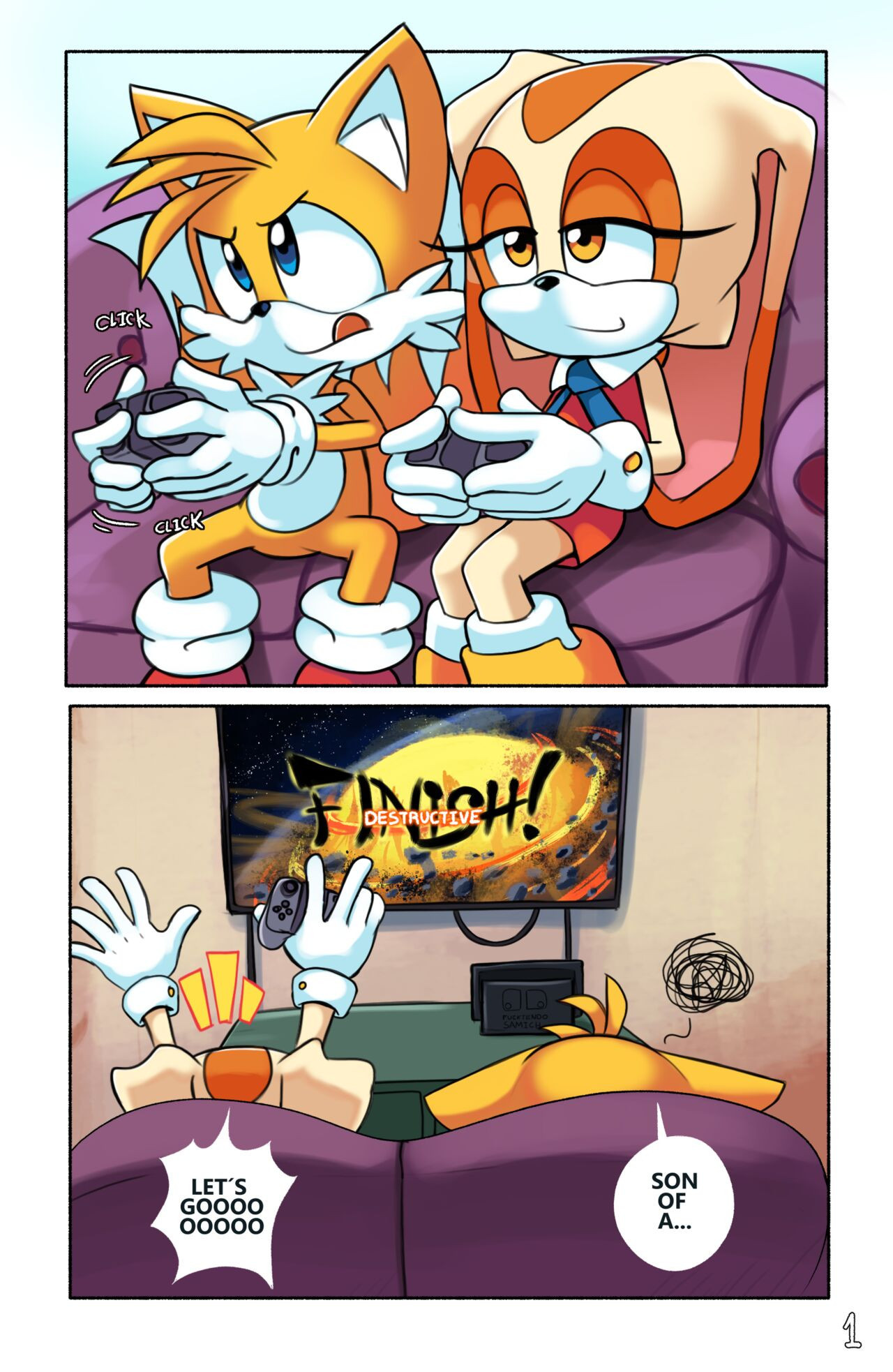 Tails' Gamer Moment page 3 full